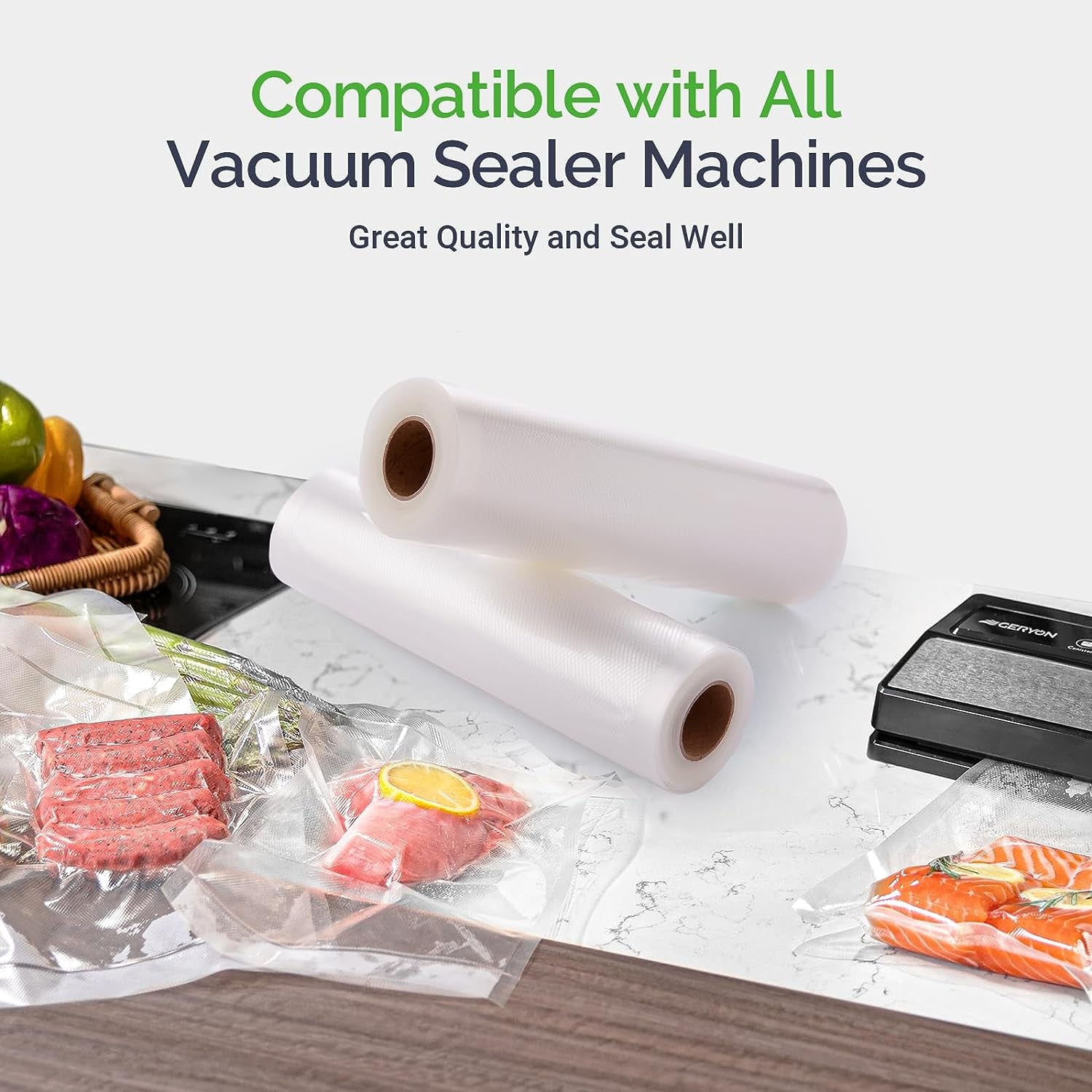 Vacuum Plastic Bag Sealer Rolls