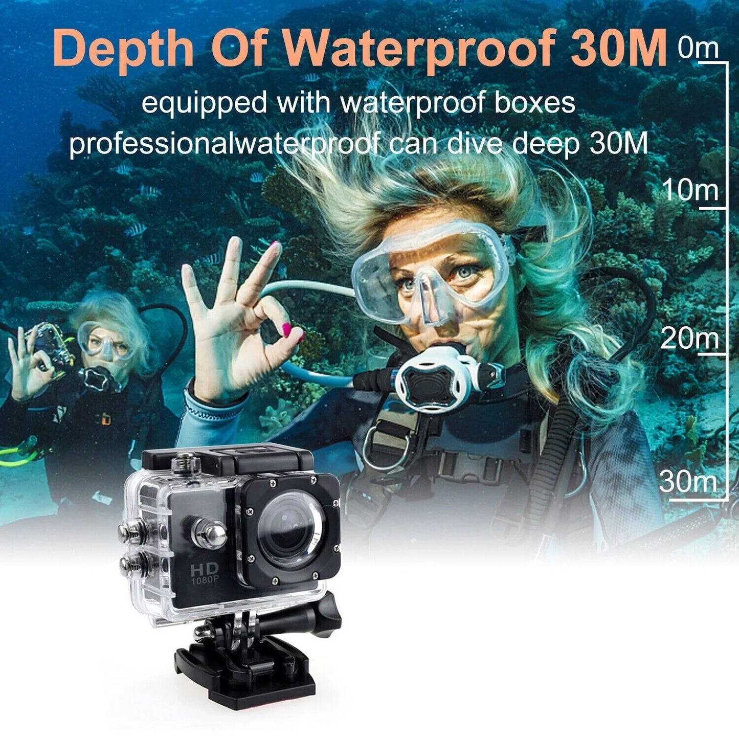 4K Sport Waterproof Camera