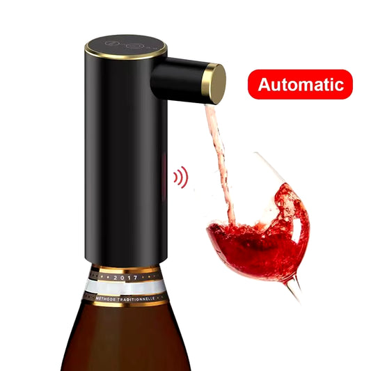 Whiskey Pump Dispenser Liquor Pump Quantitative Polar Adjustable Electric Wine Decanter Rechargeable Automatic Wine Pourer Smart