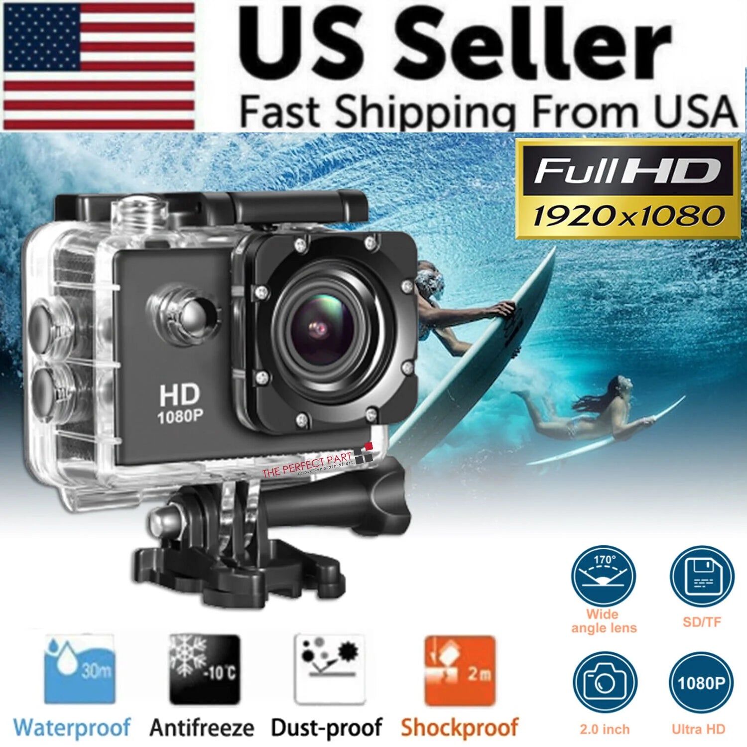 4K Sport Waterproof Camera