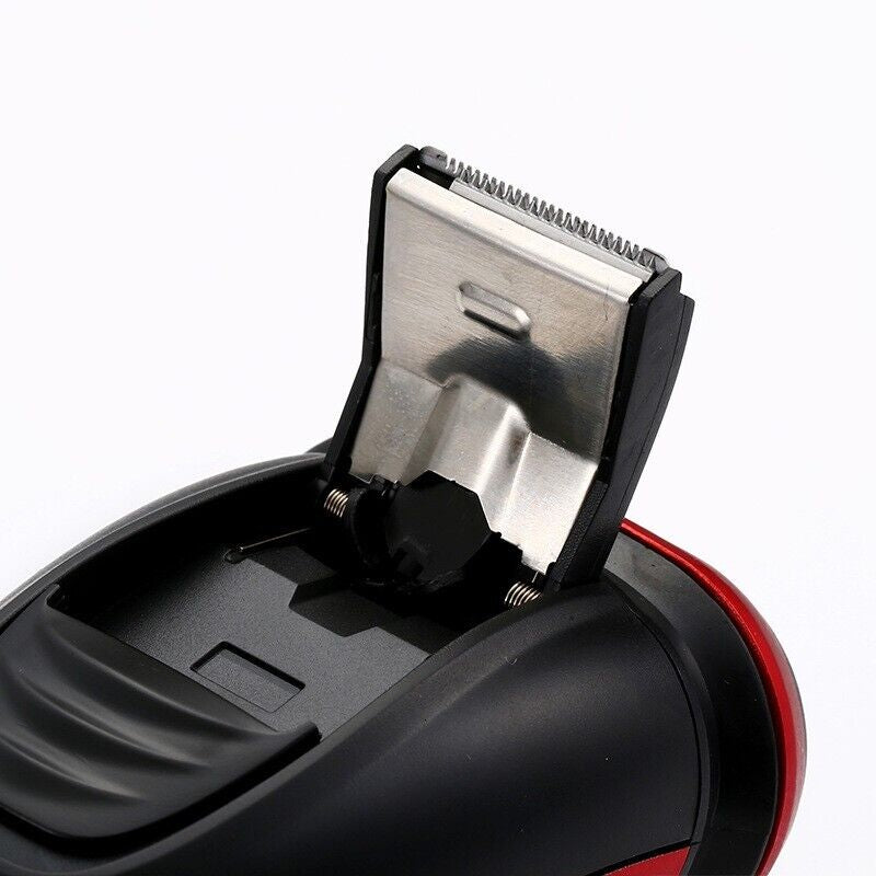 Men's Waterproof Electric Shaver, Pop-Up Trimmer