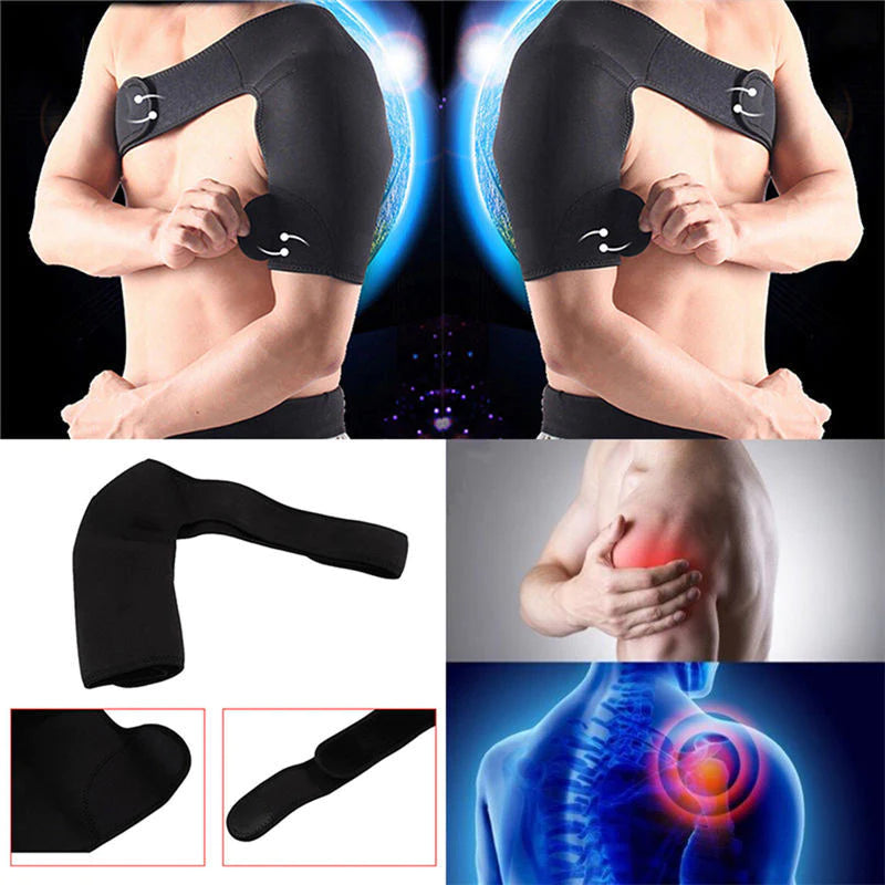 Shoulder Brace and Compression Sleeve for Torn Rotator Cuff