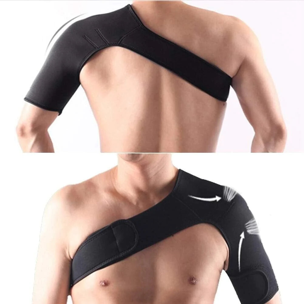 Shoulder Brace and Compression Sleeve for Torn Rotator Cuff