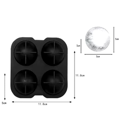 Silicone 3D Ball ,Skull, Diamond-Shaped Ice Mold ,Reusable Ice Cube Mold Ice Cube Trays,Easy Release,For Whiskey, Paty Supplies