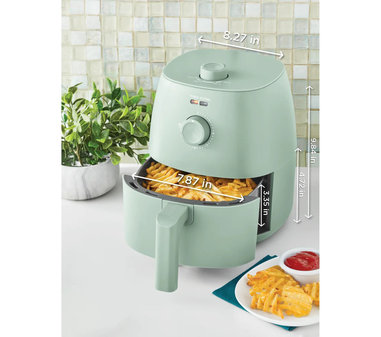 Air Fryer With Automatic Shutoff