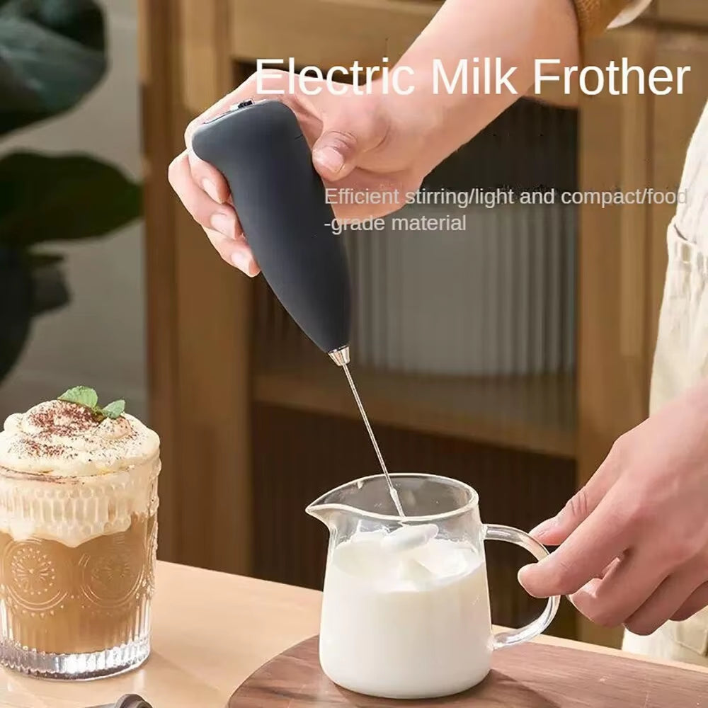 Electric Milk Frother USB Rechargeable