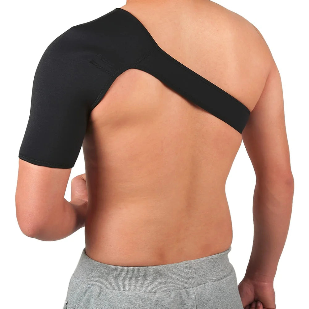 Shoulder Brace and Compression Sleeve for Torn Rotator Cuff